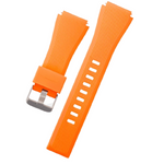 Ladda upp bild till gallerivisning, Orange &amp; Rot Silicone Uhrenband für die unzerstörbare Smartwatch
