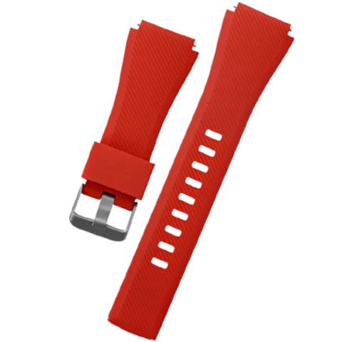 Orange & Rot Silicone Uhrenband für die unzerstörbare Smartwatch